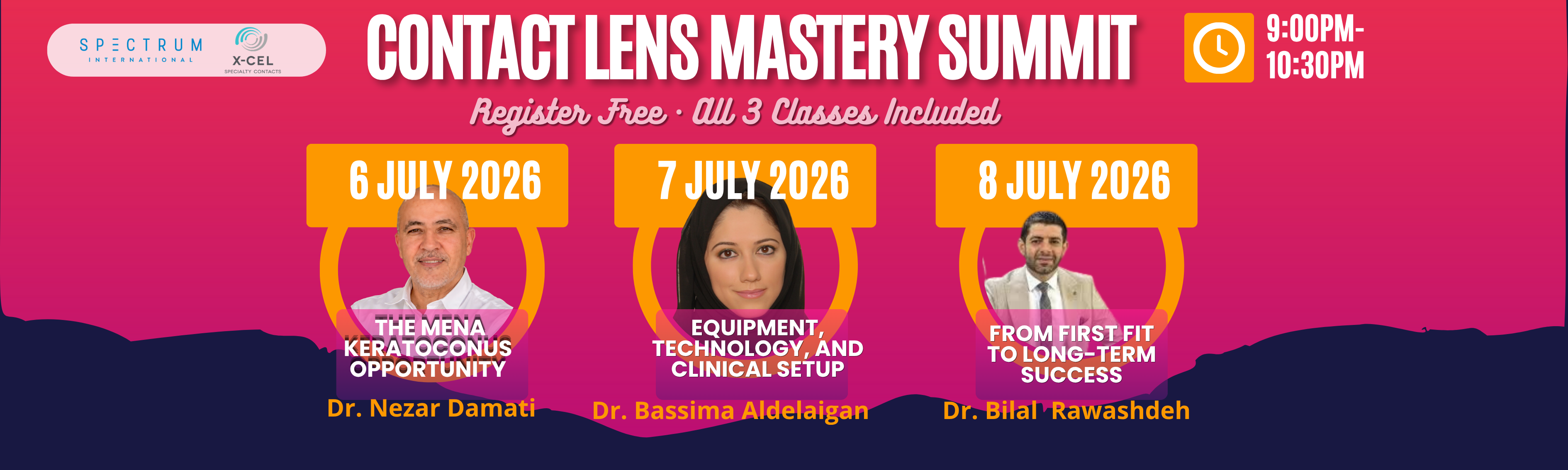 Contact Lens Mastery Summit — July 6, 7 & 8, 2026
